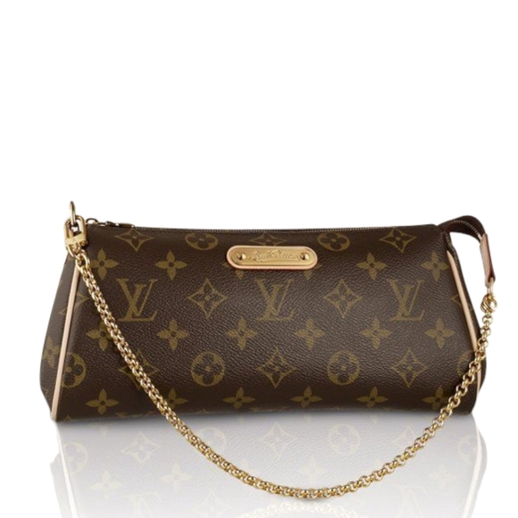 BRAND NEW! LV Louis Vuitton Eva Monogram Canvas Evening Clutch/ Handbag UNUSED - Picture 6 of 16